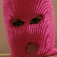 Masked Pink Peach Çıplak